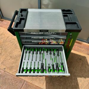Carrello attrezzi Fischer Kraft - MOTO GP Verde -7/7 - immagine 7