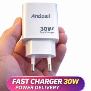 Caricatore Rapido fast charger 30W USB-C Compatto Alta Potenza - immagine 3