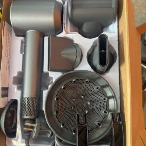 Asciugacapelli Compatto Professionale – Motore Potente 1600W Alta Velocità, Accessori Inclusi - immagine 3