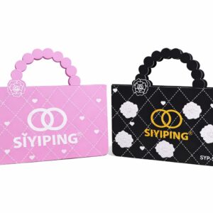 Set Trucco Completo Borsa Beauty Nero & Rosa – Kit Makeup Occhi e Labbra - immagine 7